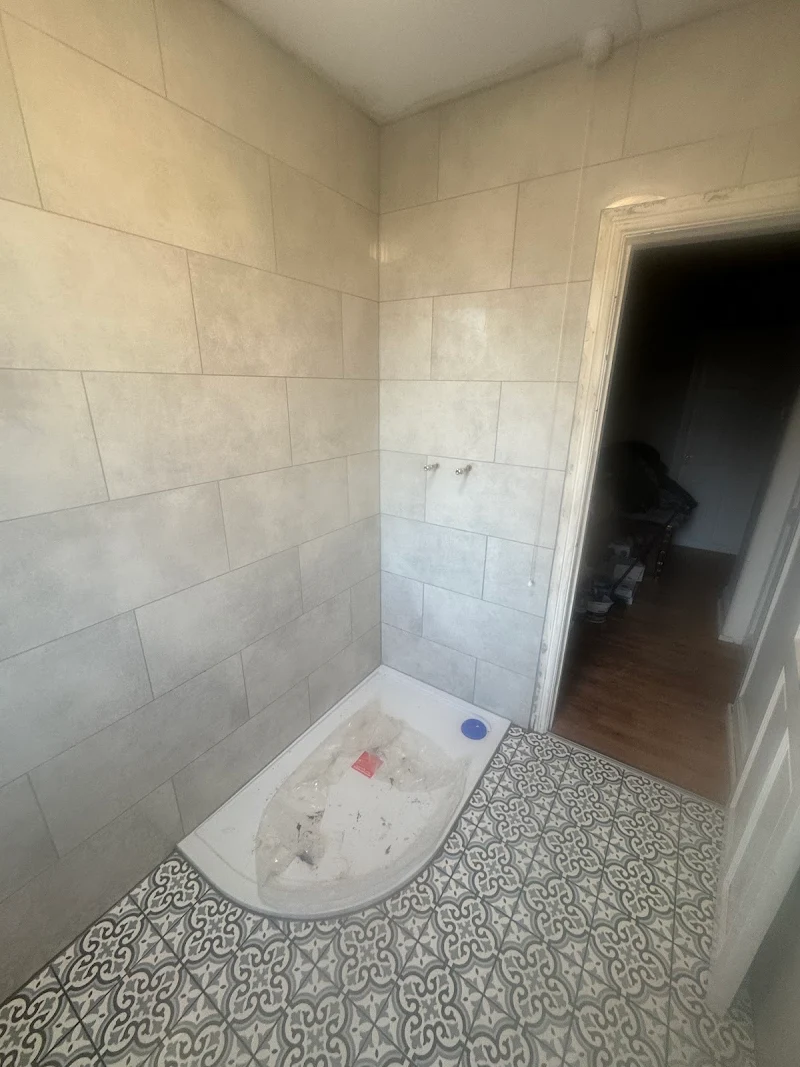 Bathroom tiling