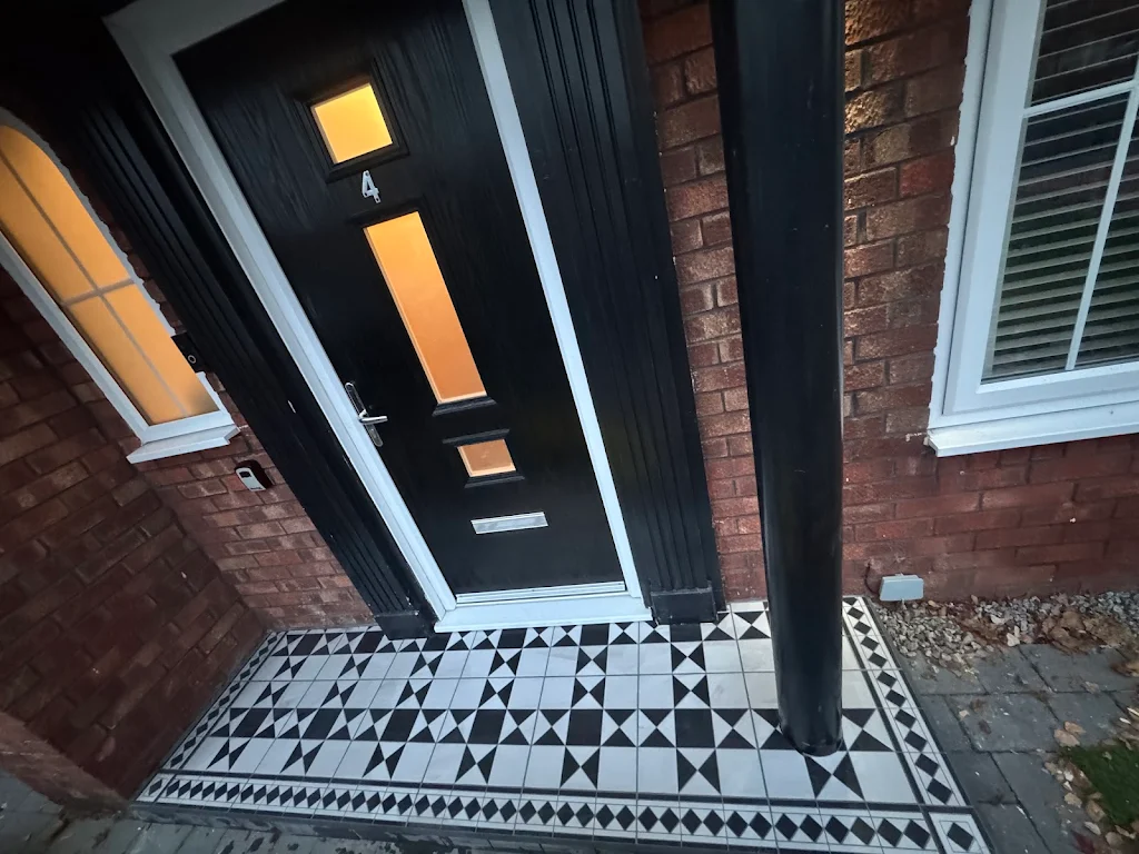 Victorian style tiling